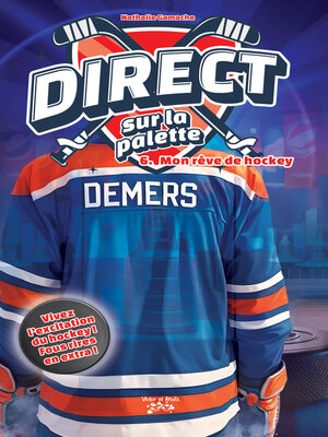 cover image of Direct sur la palette Tome 6 Une série Hockey
